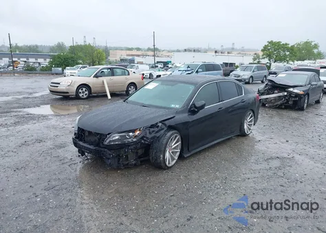 2014 Honda Accord Ex z USA, uszkodzony, nr VIN 1HGCR2F79EA153840